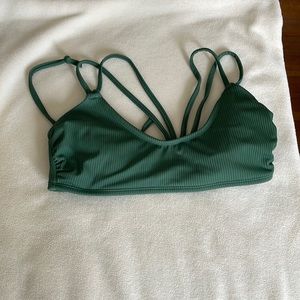 Target olive green bikini top